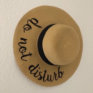 Do not disturb hat